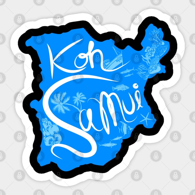 Koh Samui Island Sticker by roninlibra